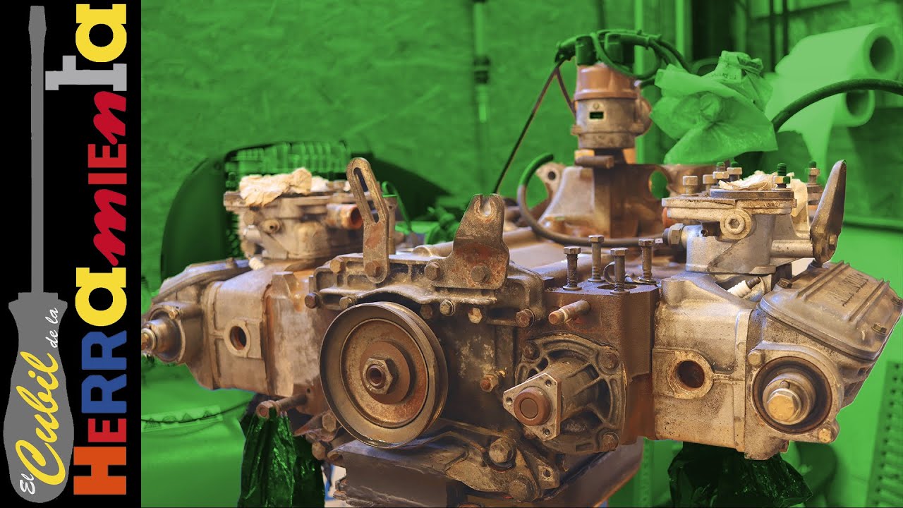 Desmontaje motor Boxer Alfa Romeo 33
