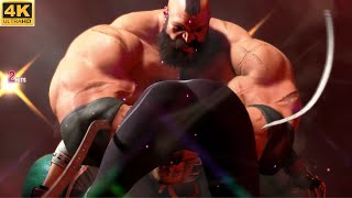 ZANGIEF GRABBING THE GIRLS 4K60FPS