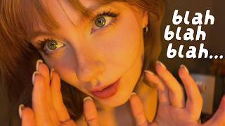 inaudible / unintelligible whisper asmr (rambles for sleep)