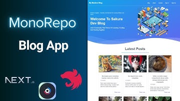 🚀 Full-Stack Blog App with NestJS, NextJS & Turborepo – 10-Hour Ultimate Guide