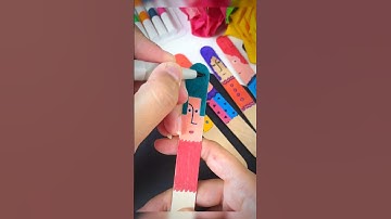 Đừng vội vứt que kem, cùng vẽ tranh thú vị #handmade #choicungcon #thucong