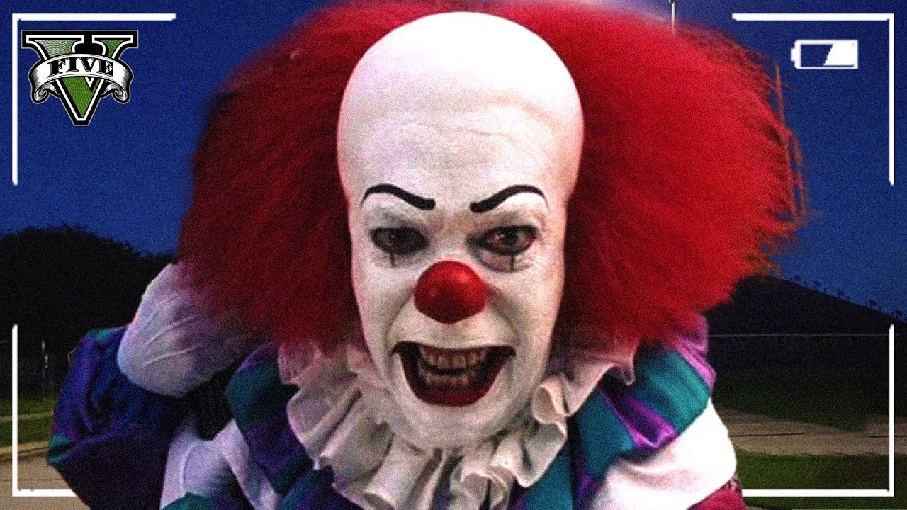 Het ware gezicht van PENNYWISE..! || GTA 5 FILM