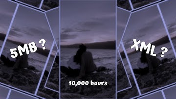 New Trend Xml ❤️🔥|  10,000 hours preset | xml file | ecxxii edit