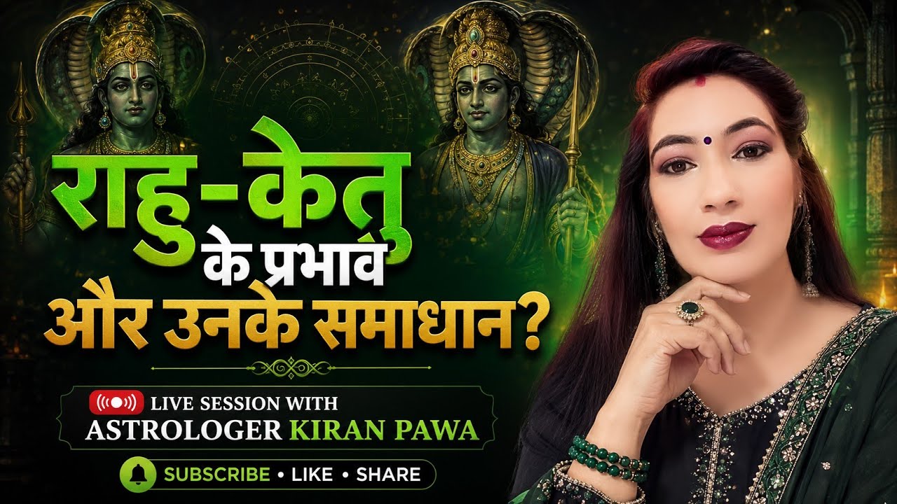Vedic astrology/nadi astrology live session with astrologer kiran pawa ...