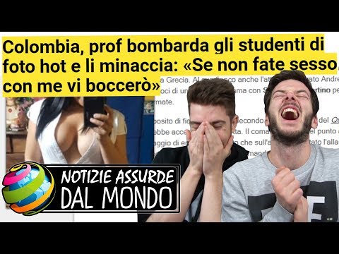 PROF: «SE NON FATE S***0 CON ME VI BOCCIO!» - Notizie #13