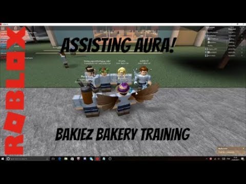 roblox bakiez bakery training chef youtube