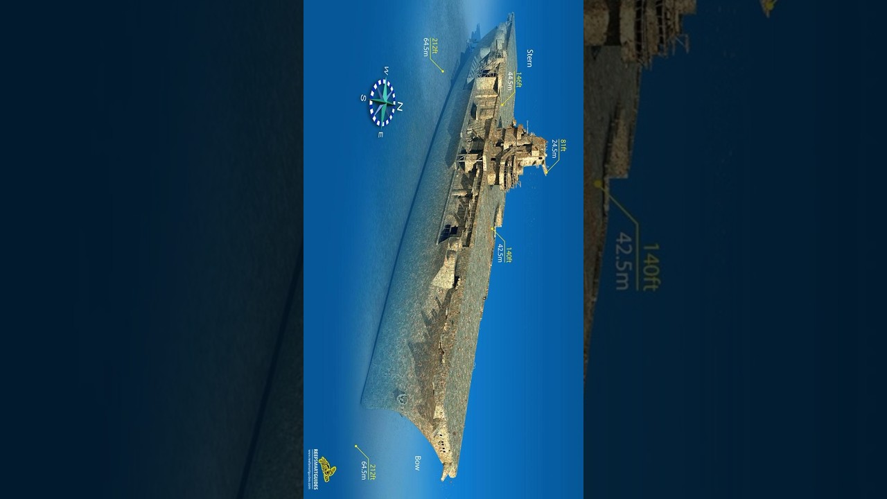 Diving the worlds largest artificial reef, the USS Oriskany aircraft carrier in Pensacola, FL