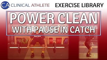 Power Clean with Pause in Catch