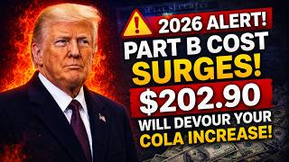 🚨 2026 Medicare Part B Premium SHOCK: $202.90 Cost Will Eat Your Social Security COLA Raise!