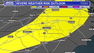 RADAR: Strong winds, storms moving into Charlotte area