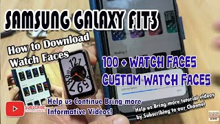 Samsung Galaxy Fit3 Collection of Watch Faces, Downloads, Custom Watch Faces