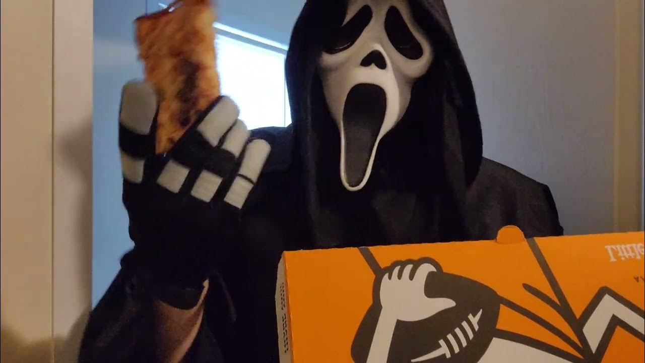 ASMR Ghostface Copycat Delivers Pizza To You YouTube