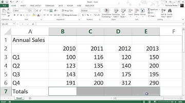Excel Formatting Tip: AUTOSUM Problem