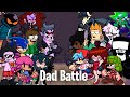 FNF Dad Battle But Every Turn A Different Cover Is Used