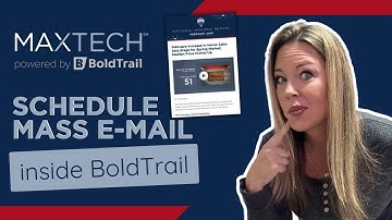 Scheduling National Housing Report e-mail in MAXTECH Powered by BoldTrail