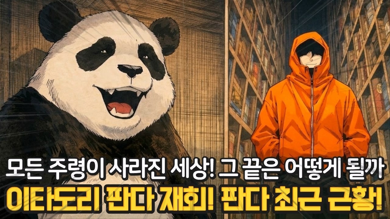 【주술회전 모듈로 24화】갑자기 판다를 찾아간 이타도리! 마허라와 모든 주령이 사라졌습니다!