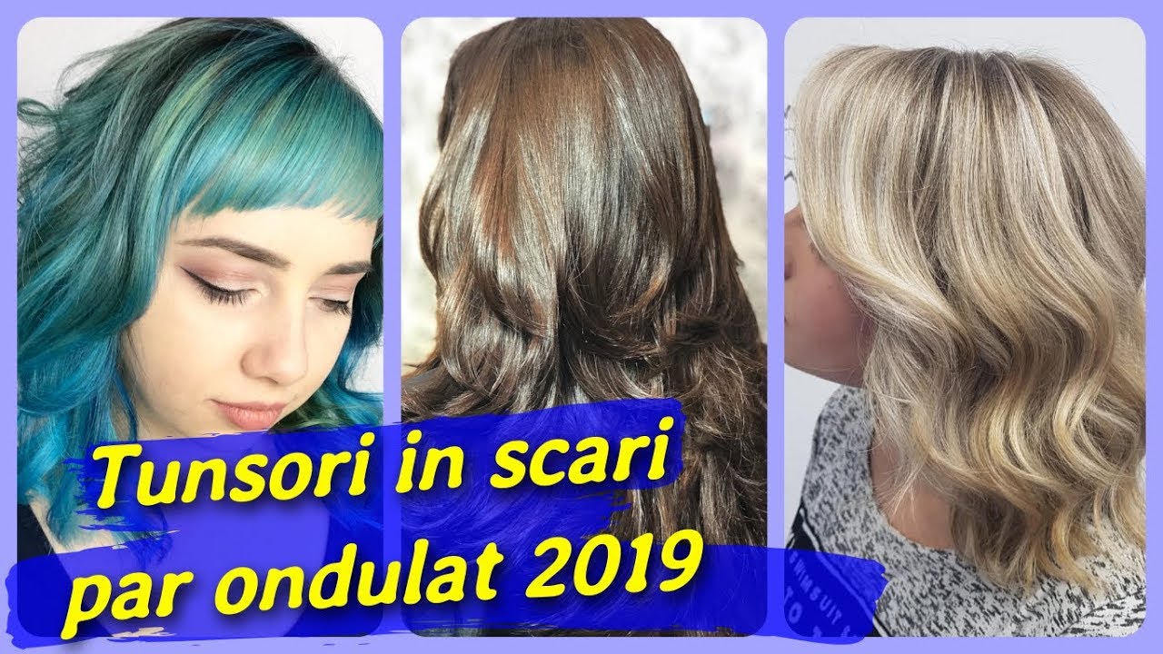 20 Modele Tunsori In Scari Par Ondulat 2019 Youtube