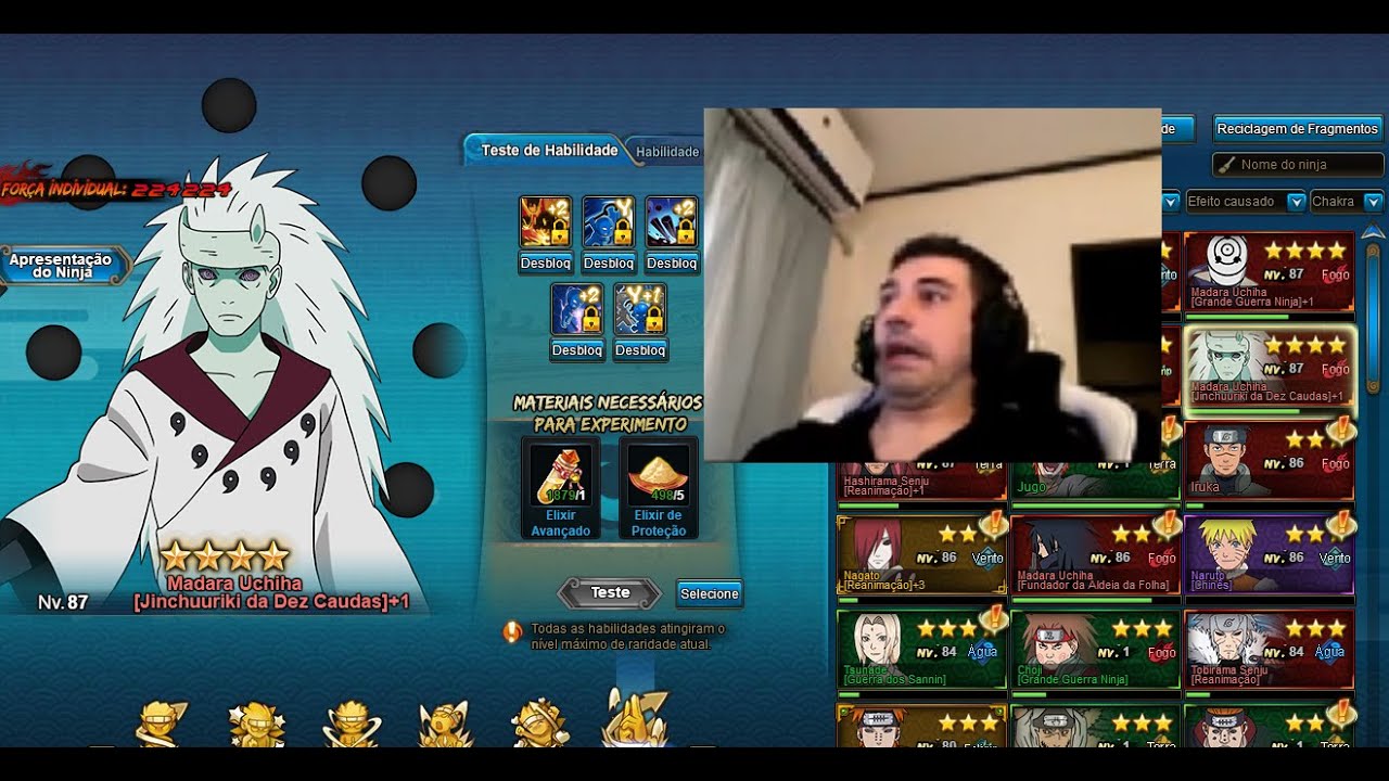 Despertar do Madara Jinchuuriki - Naruto Online