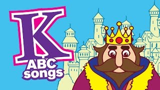 ABC Songs for Children - Nursery Rhymes - Kids Songs - K for King - Phonics Songs