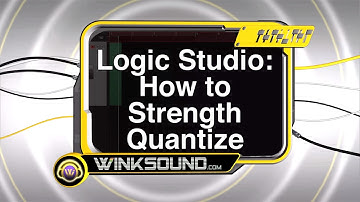 Logic Pro: How to Strength Quantize | WinkSound