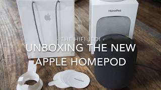 Unboxing & Opening the NEW Apple HomePod Smart Speaker - The HiFi Jedi