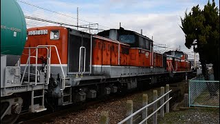 2015.03.04.入換中のDD51 893＋DD51 852@塩浜