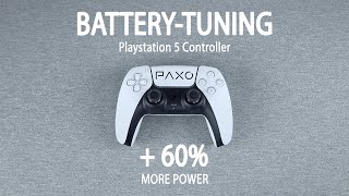 PS5 Controller Battery Replacement / Exchange the original with our 66% more powerful PAXO battery