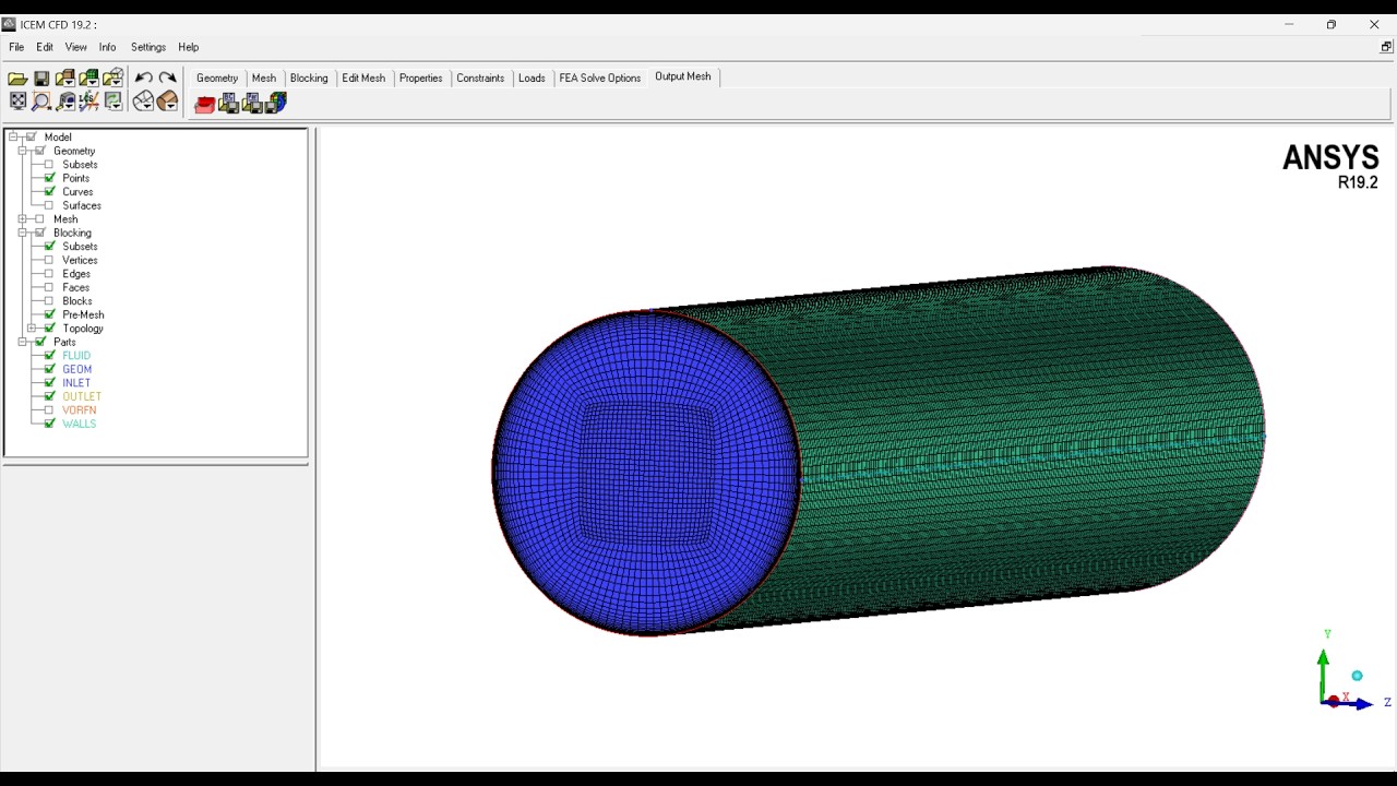 3D Pipe Meshing Tutorial | ANSYS ICEM CFD for Beginners #cfd #education ...