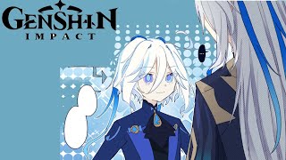 Furinas Fake Antennae Genshin Impact Comic Dub