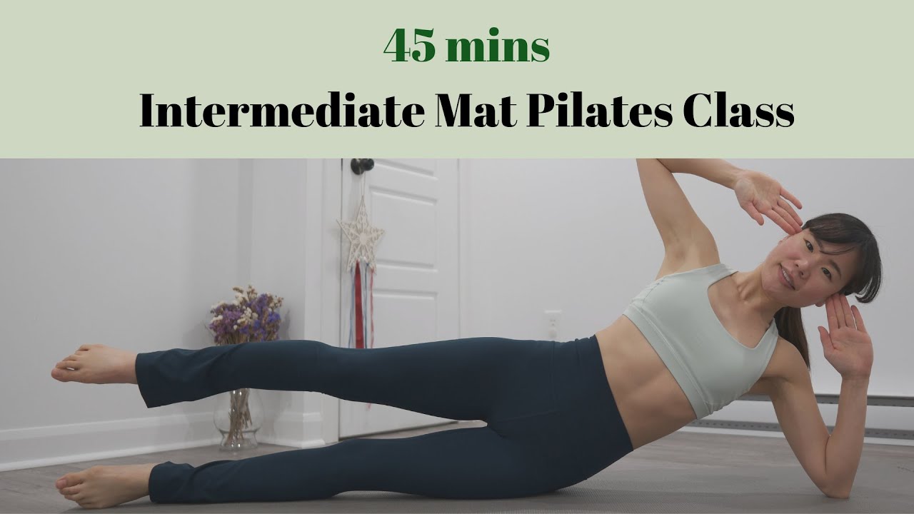 mat 45 minute intermediate pilates