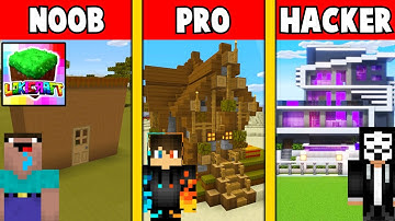 LOKICRAFT - NOOB VS PRO VS HACKER (HOUSE EDITION)