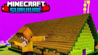 Minecraft survival #7 jeni empire my most   villages house #minecraft #gamer
