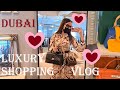 DUBAI LUXURY SHOPPING VLOG 2021 - Come Shopping With Me at Harrods, Dior, Chanel & Louis Vuitton