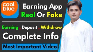 CoolBlue Earning App Deposit, Withdraw Details | CoolBlue App Real Or Fake ? screenshot 4