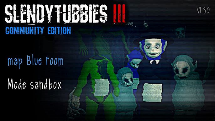 Slendytubbies 3 Community Edition 1.40 Beta 1 map Blue Room - Mode