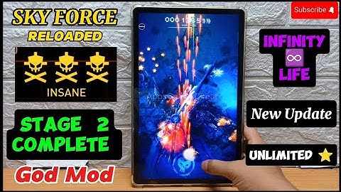 SKY FORCE RELOADED New Update Unlimited Star ⭐ Infinity ♾️ Life STAGE 02 INSANE