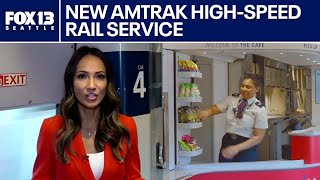 Inside Amtrak's new high-speed rail service | FOX 13 Seattle