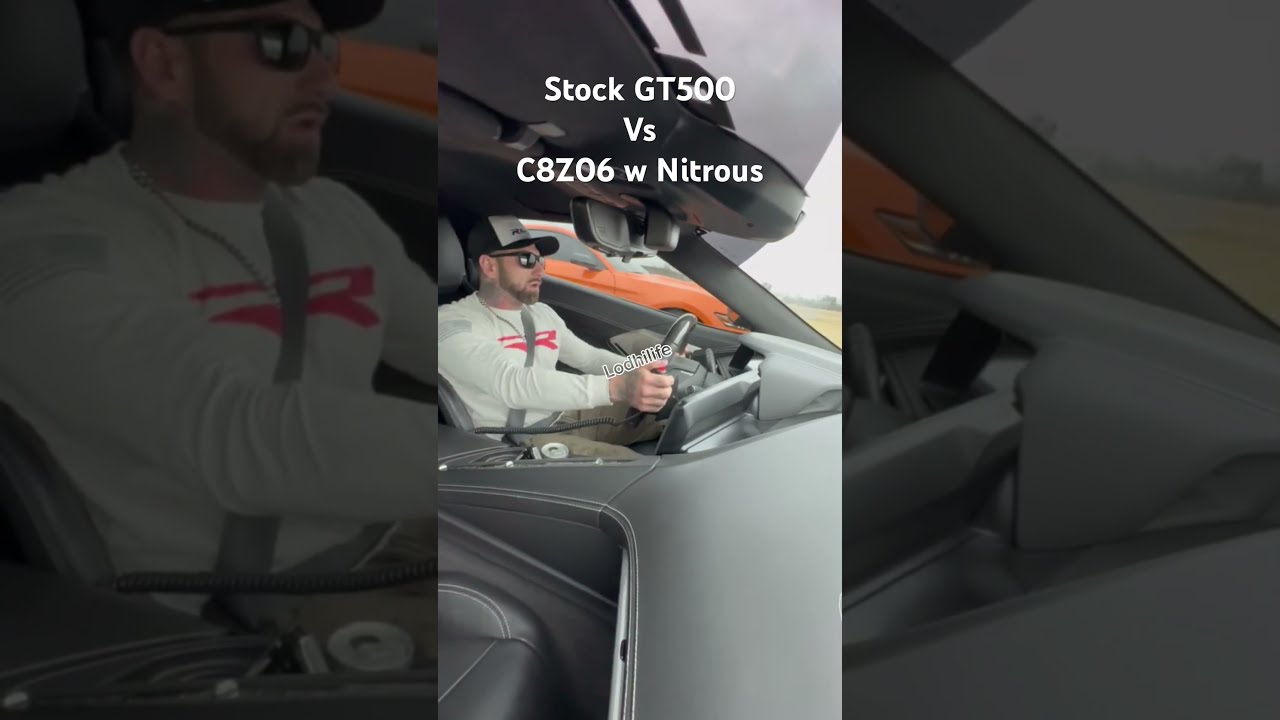 Corvette Z06 Vs Ford Shelby GT500