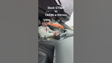 Corvette Z06 vs Ford Shelby GT500