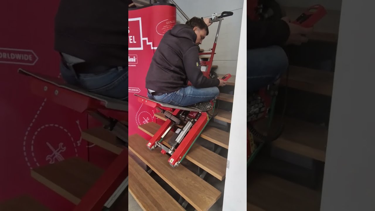 Der Treppensteiger - ein ideales Gerät für den Transport von schweren Lasten über Treppen