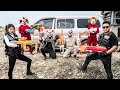 LTT Films : S.W.A.T Silver Flash Nerf Guns Fight The Expendables Tiger Mask Boss Bandits