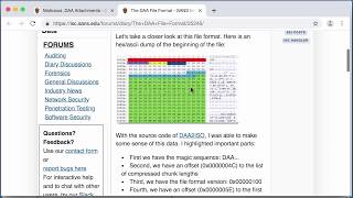 Analyzing DAA Files