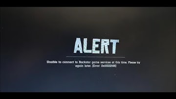 ALERT - Unable to connect to rockstar game services at this time - please try  [ERROR - 0X10022198]