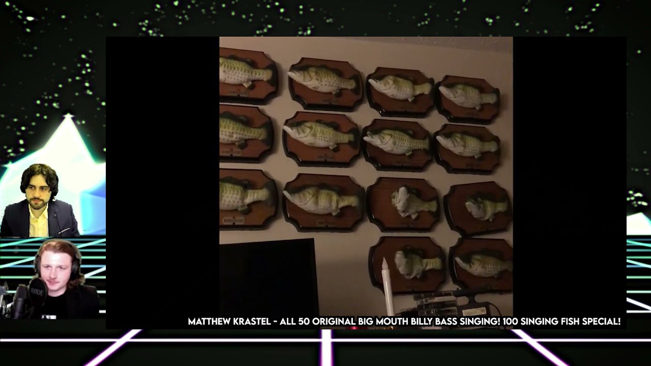 All 50 Original Big Mouth Billy Bass Singing! (Matthew Krastel) - Dada Issues Podcast Highlight