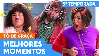 MELHORES MOMENTOS! Briti solteira, Graça incorporada e mais! | Tô De Graça | Humor Multishow