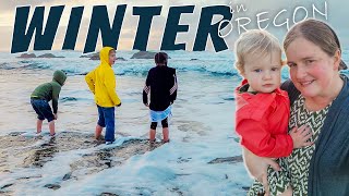 THE COLD DIDN&#39;T STOP THEM! - Our Oregon Coast Trip