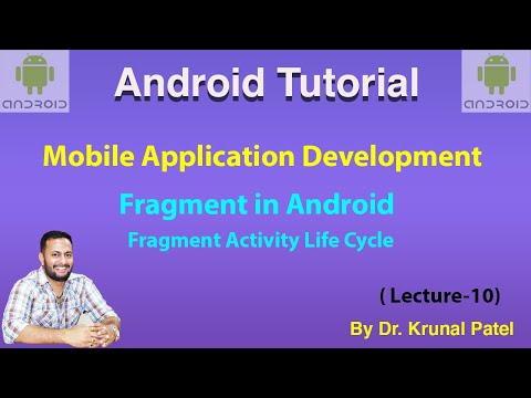 Mobile Application Development -Lecture 10 Fragments Introduction in Android and Fragment Life Cycle