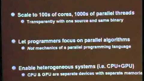 GPU Graphics and Compute Architecture