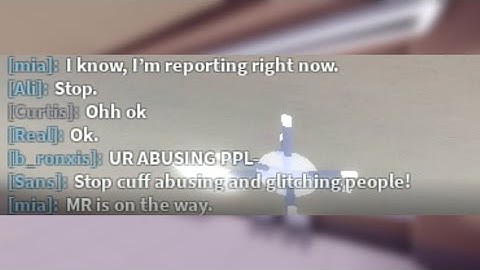 CREATING CHAOS AT BLOXTON HOTELS - CUFF ABUSING & MORE