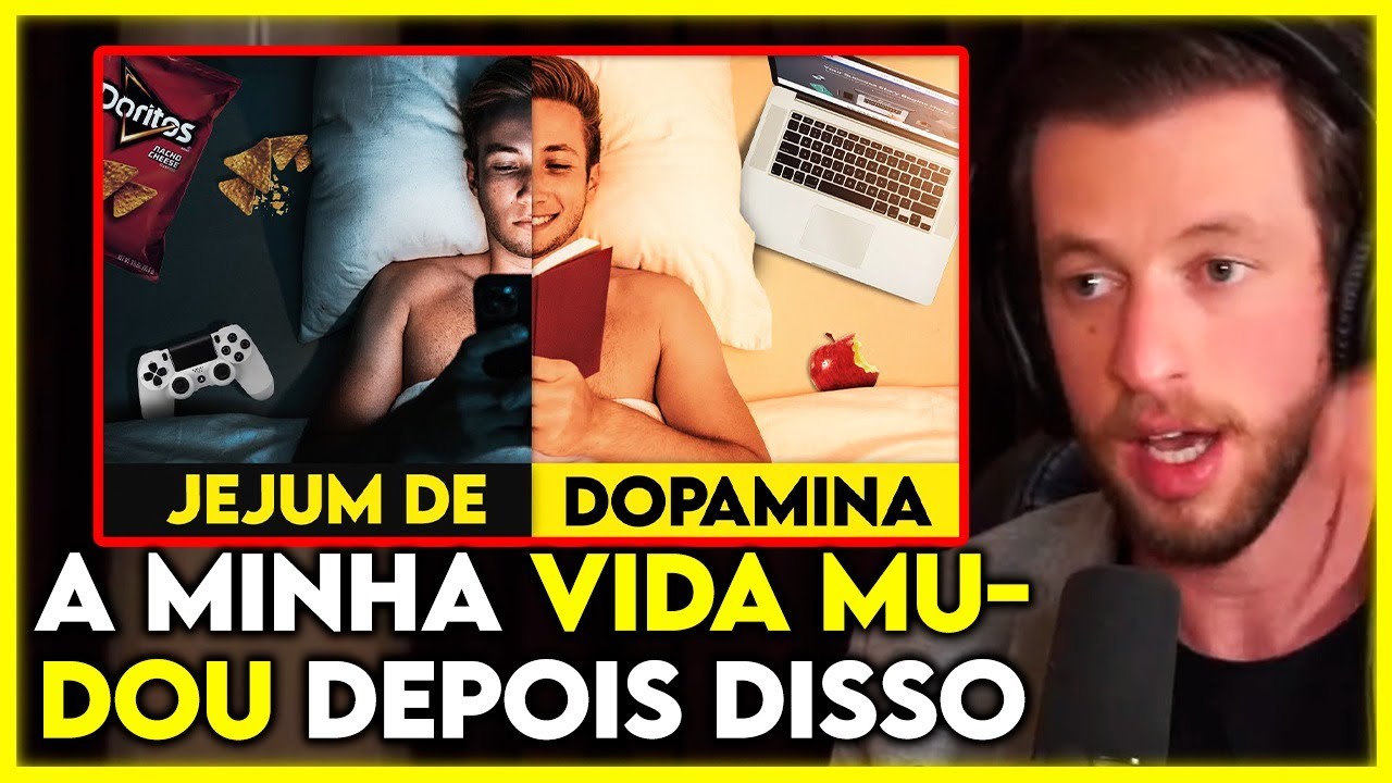 JEJUM DE DOPAMINA: COMO VOLTAR A TER CONTROLE DA SUA VIDA (ESLEN DELANOGARE) | Cortes Podcast